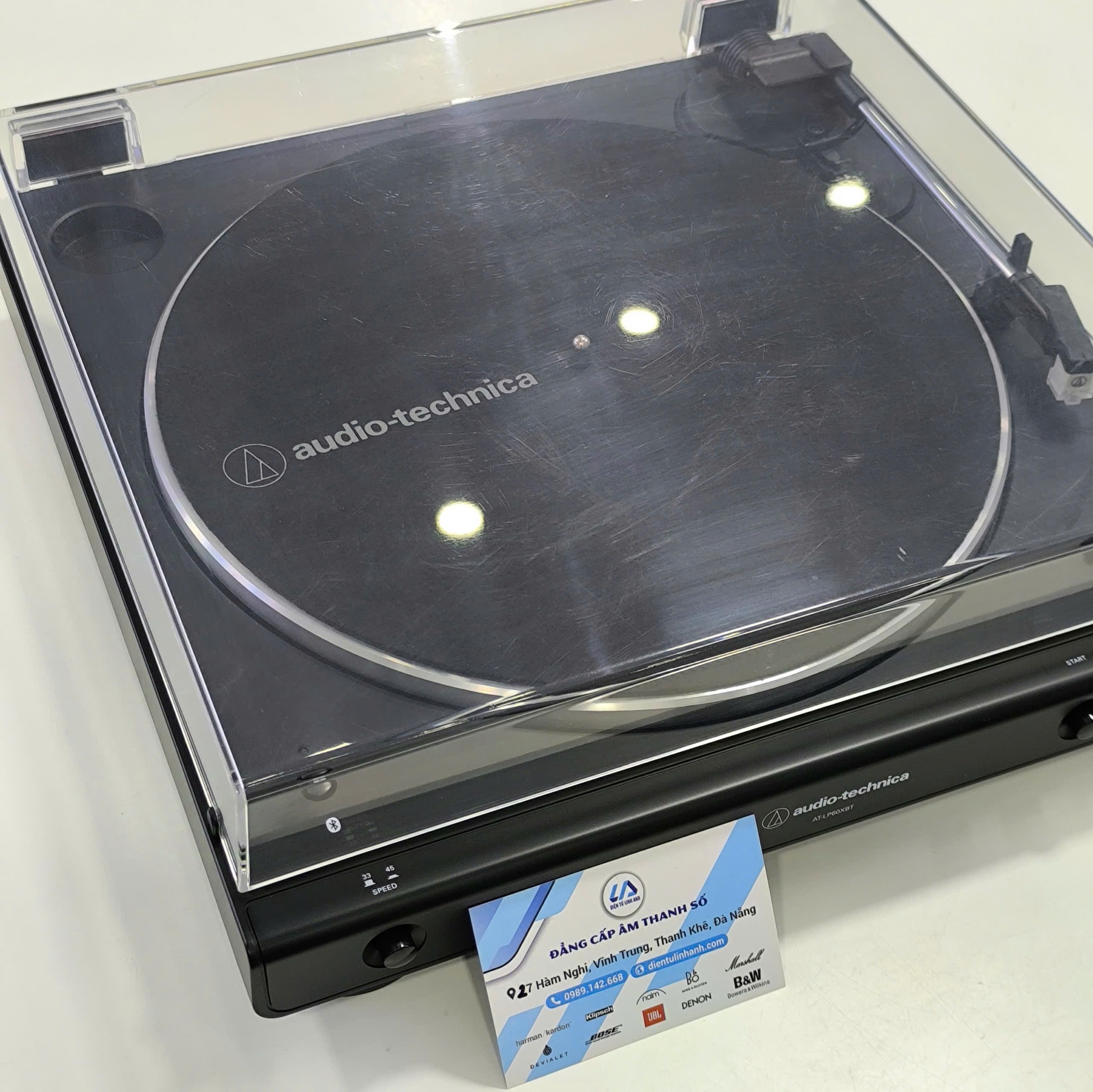 Đầu đĩa than Audio Technica AT-LP60XBT Thanh Lý