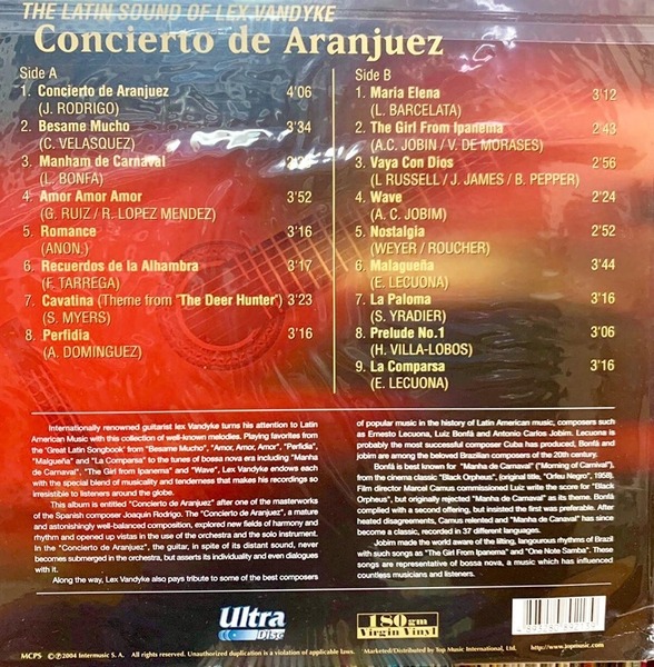 Đĩa than Lex Vandyke - The Latin Sound