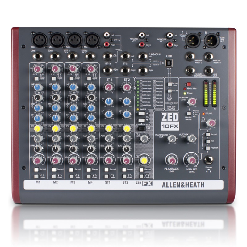 Mixer Allen & Heath ZED-10FX