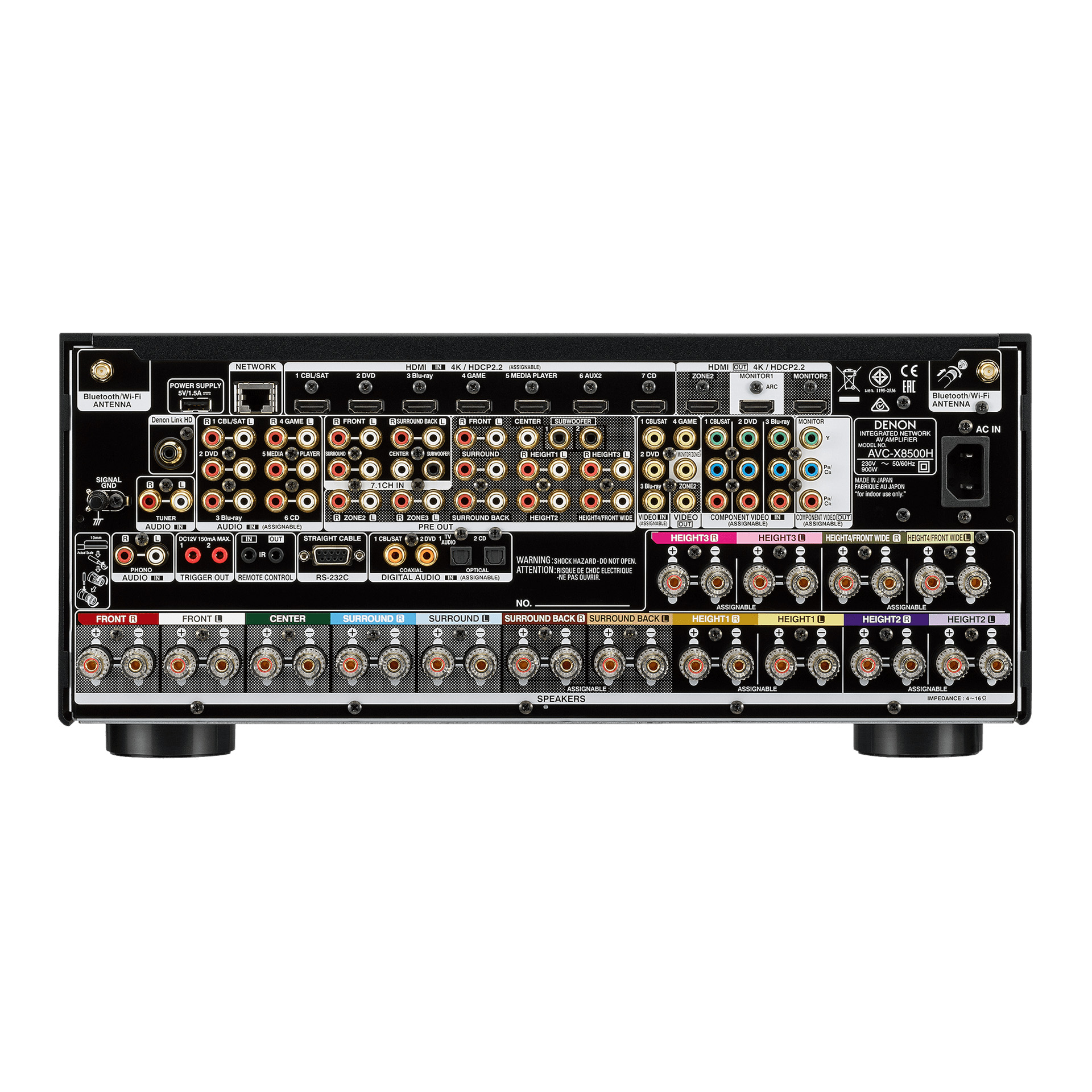 Amply Denon AVC-X8500H