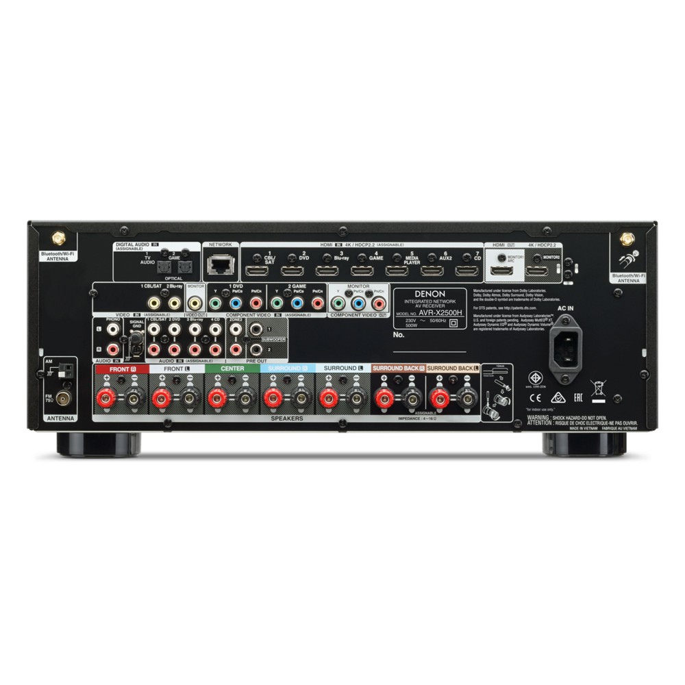 Amply Denon AVR-X2500H