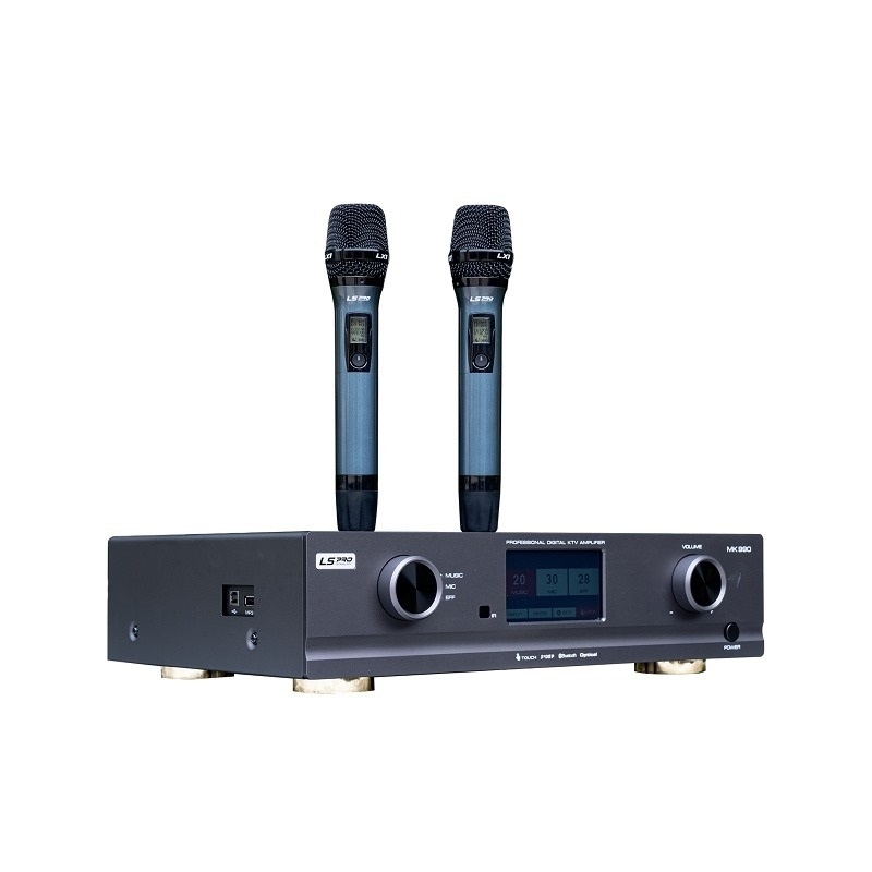 Dàn karaoke LAVIP4 (Loa Aucus Diva 820 + amply LSPRO MK990 + sub LSPRO LS-12A)