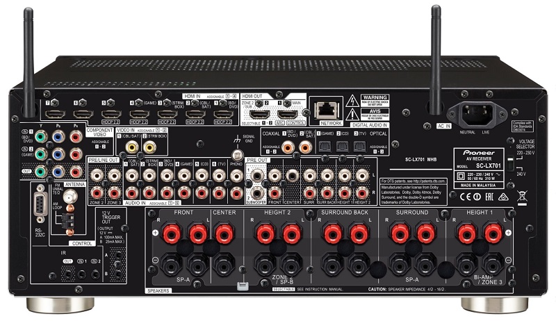 Amply Pioneer SC-LX701