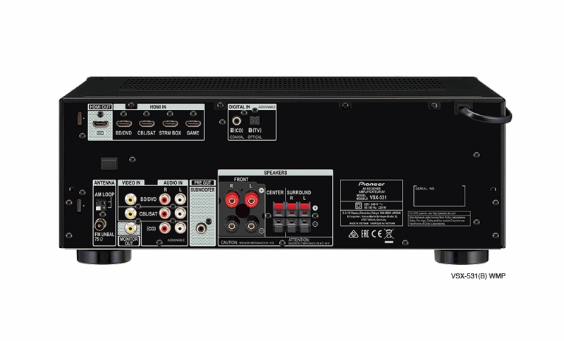 Amply Pioneer VSX-531