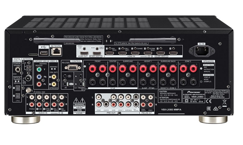 Amply Pioneer VSX-LX503