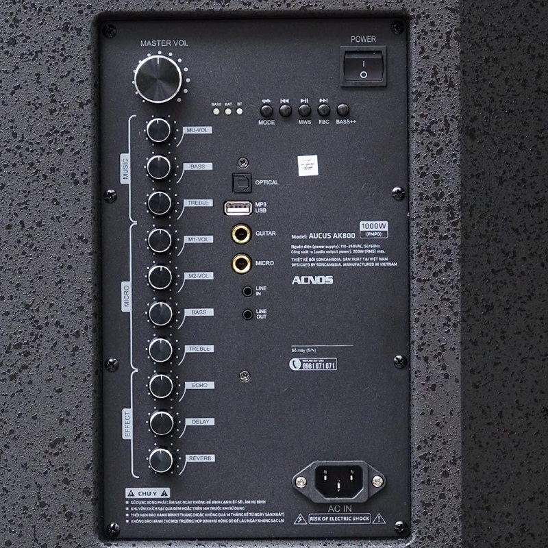 Loa karaoke di động Acnos Aucus AK800
