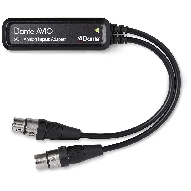 Bộ điều hợp đầu vào Audinate Dante AVIO 2 Channel Analog Input