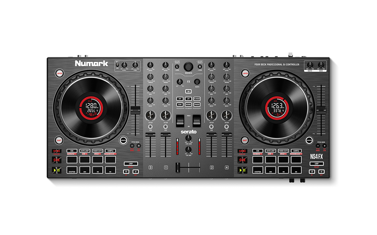 Bàn DJ Numark NS4FX