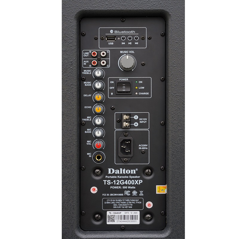 Loa Dalton TS-12G400XP