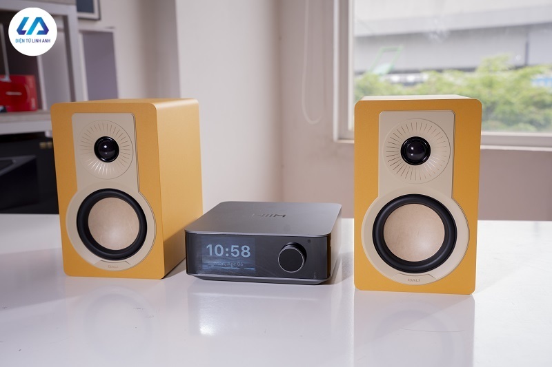 Combo loa Dali Kupid + WiiM Amp Ultra