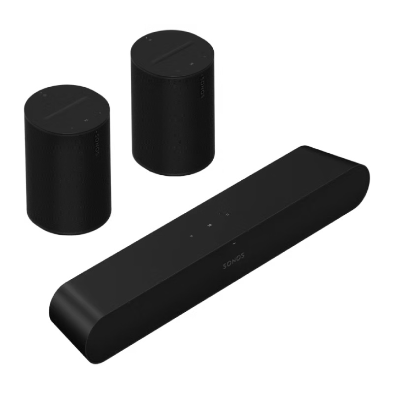 Combo loa soundbar Sonos Ray + 2x Era 100