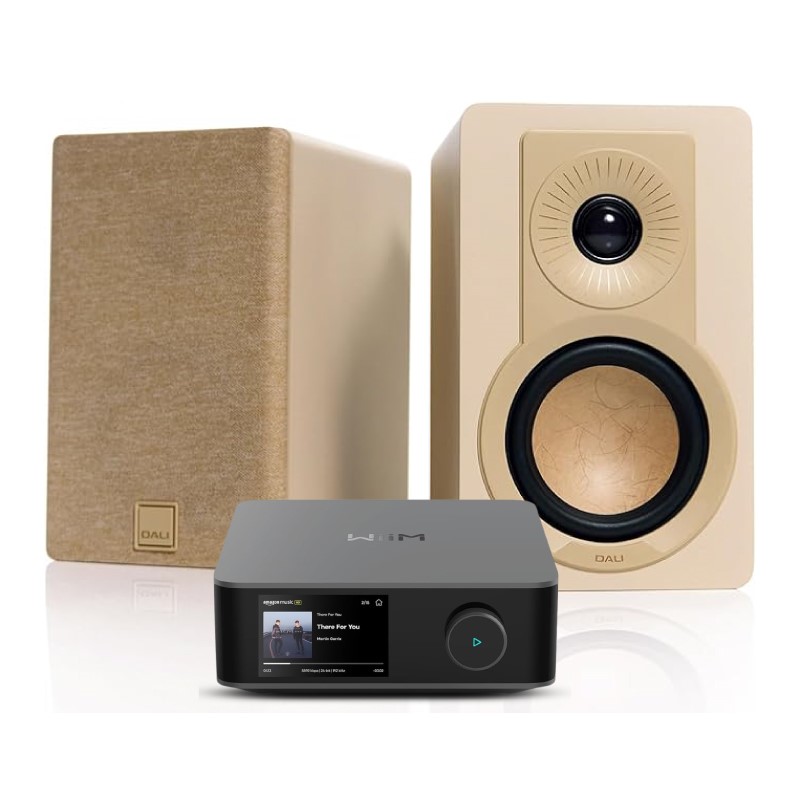 Combo loa Dali Kupid + WiiM Amp Ultra
