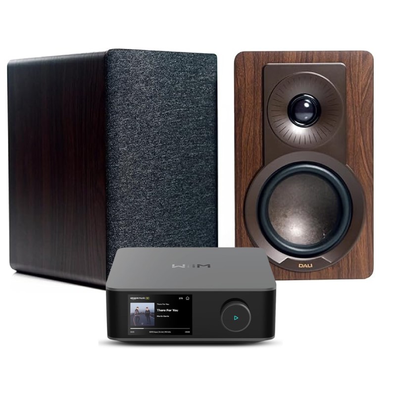 Combo loa Dali Kupid + WiiM Amp Ultra
