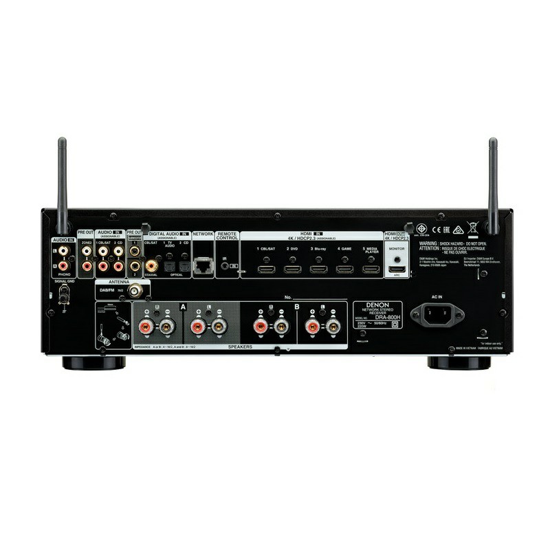 Dàn nghe nhạc Monitor Bronze 500 và Denon DRA-800H