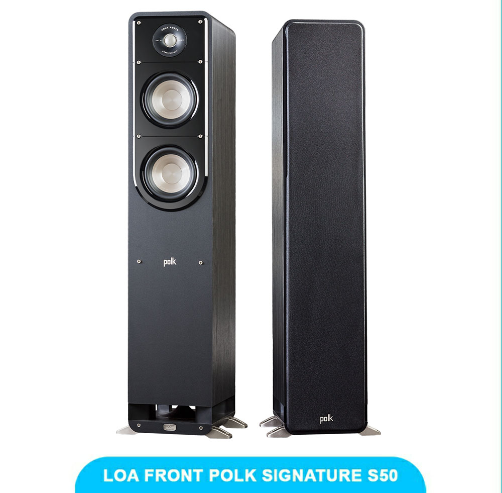 Dàn âm thanh xem phim 7.1 Polk, Denon LA209