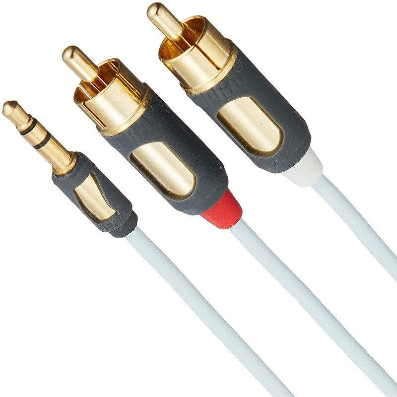 Dây 3.5mm ra RCA SUPRA MP-CABLE MINI PLUG-2RCA
