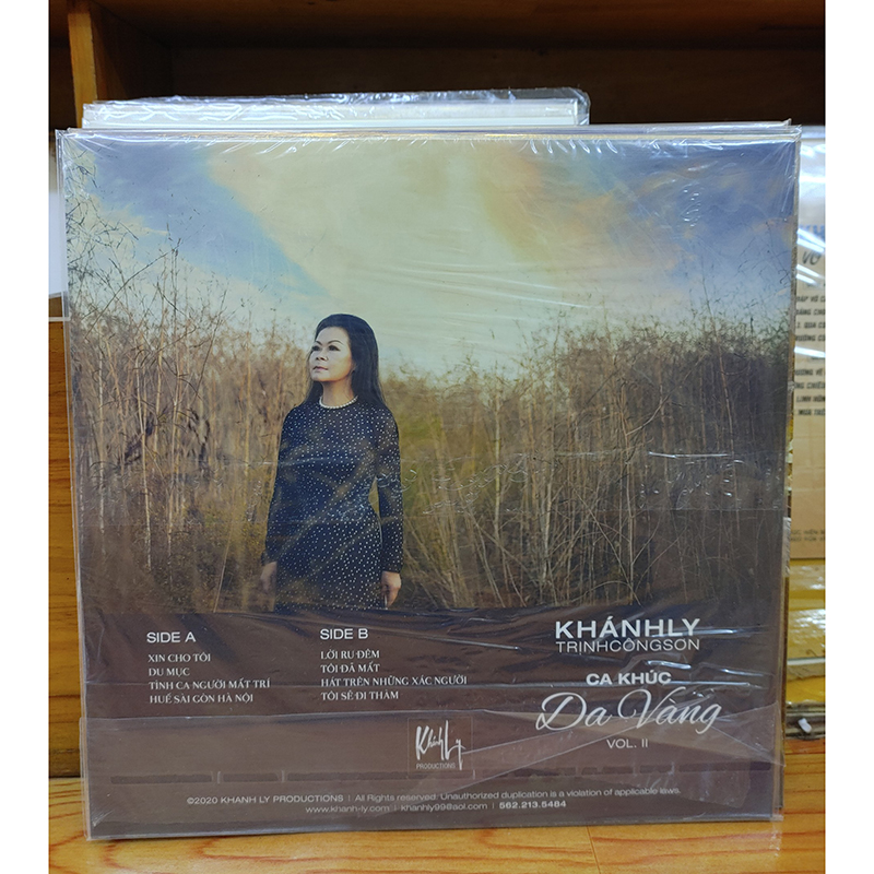 Đĩa than Khánh Ly, Trịnh Công Sơn - Ca khúc Da vàng