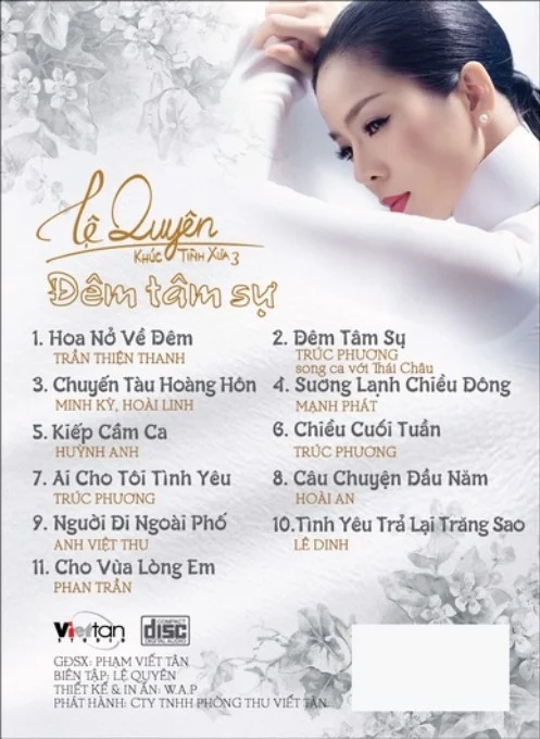 Đĩa than Lệ Quyên - Đêm tâm sự