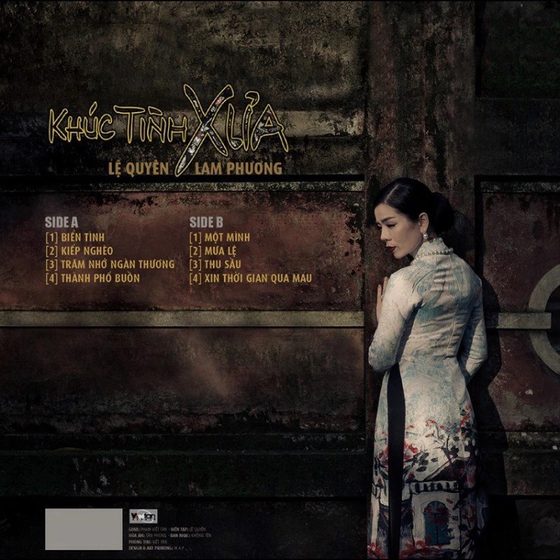 Đĩa than Lệ Quyên - Lam Phương - Tình khúc xưa