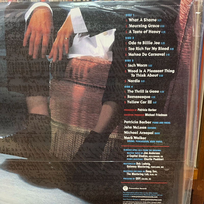 Đĩa than Patricia Barber - Cafe Blue