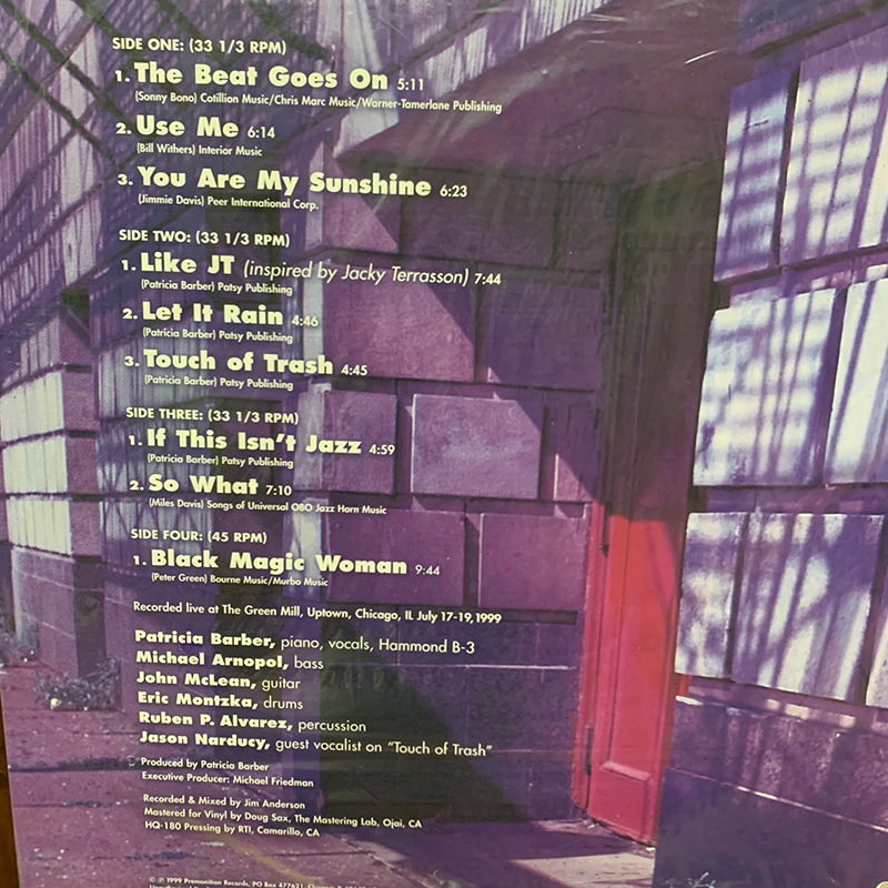 Đĩa than Patricia Barber - Companion