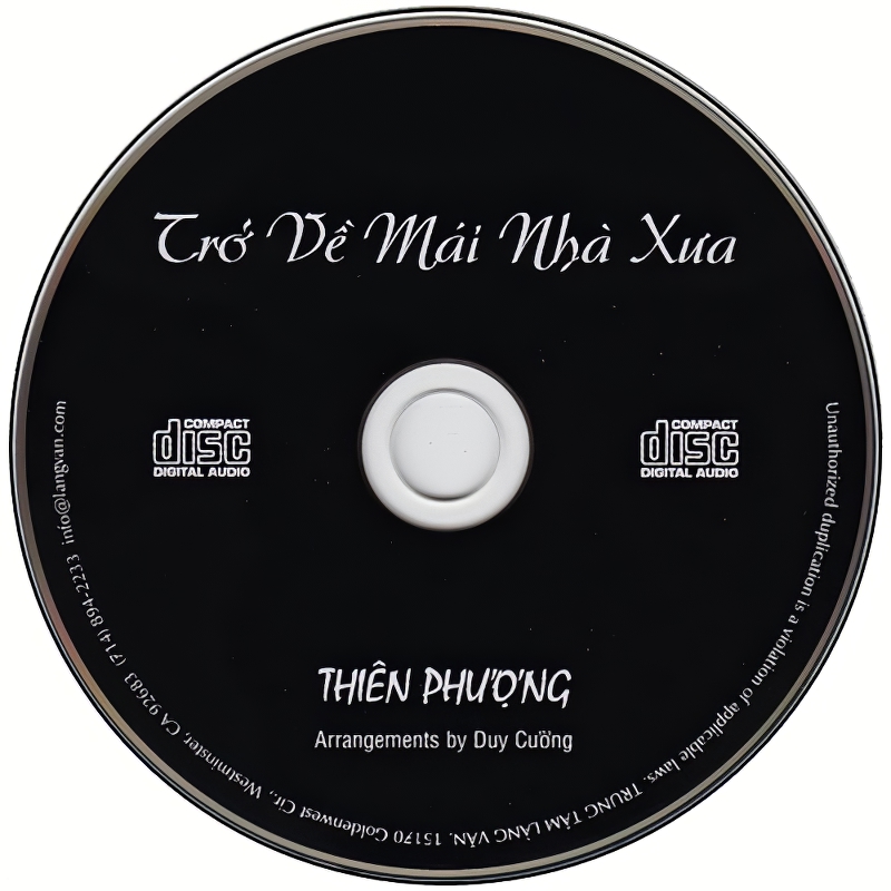 Đĩa than Thiên Phượng trở về mái nhà xưa