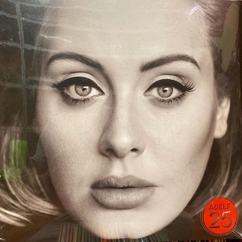 Đĩa than tiếng anh Adele 25