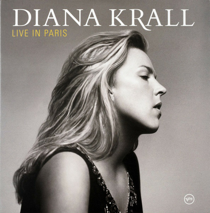 Đĩa than tiếng anh Diana Krall - Live In Paris