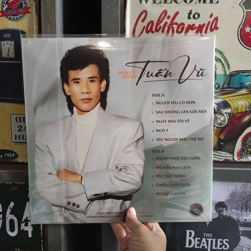 Đĩa than Tuấn Vũ - The Best Of 1985 - 1992