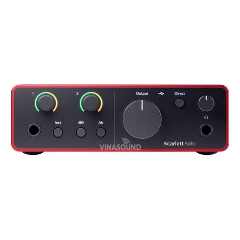 Combo thu âm Focusrite Solo Studio Pack Gen 4