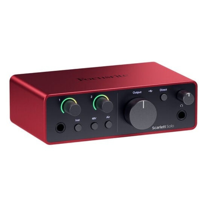 Combo thu âm Focusrite Solo Studio Pack Gen 4