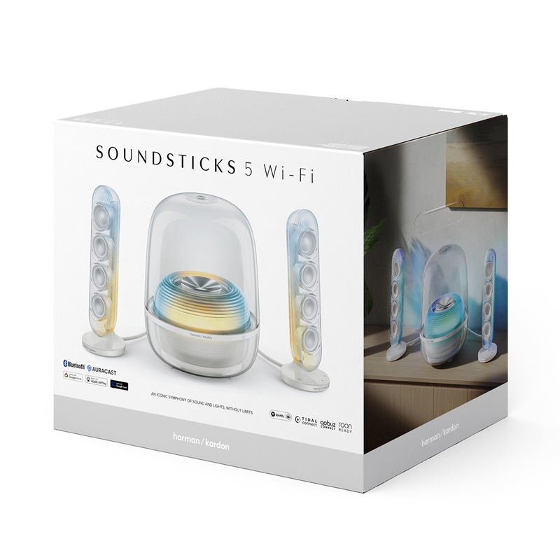 Loa Harman Kardon SoundSticks 5 Wi-Fi, new 2026