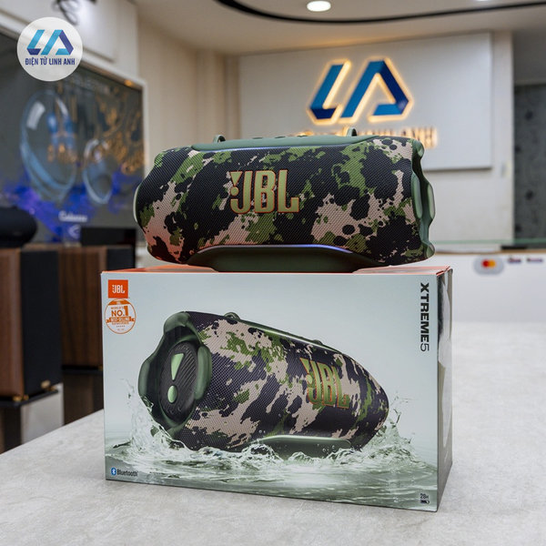 Loa JBL Xtreme 5 Bluetooth 6.0, Pin 28h, IP68, mới 2026