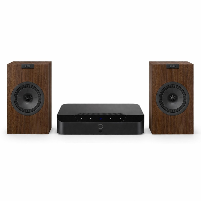Combo loa KEF Q1 Meta + amply Bluesound Powernode Edge