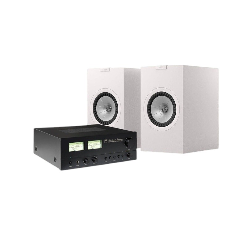 Combo loa KEF Q3 Meta + amply NAD C 3030S
