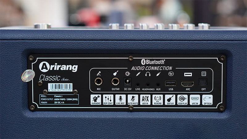 Loa xách tay di động Arirang Classic I chính hãng, công suất RMS 150W