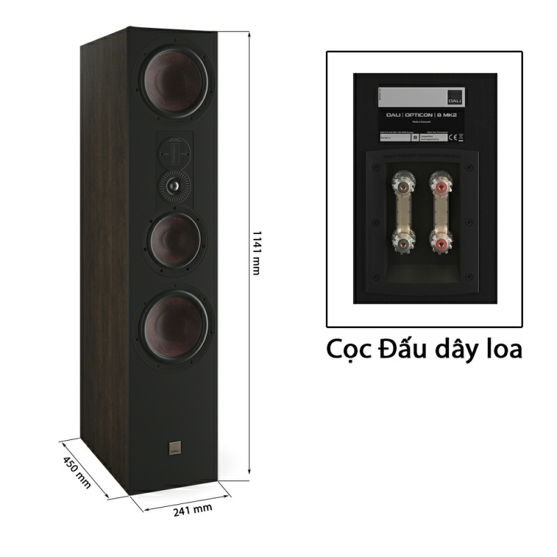 Loa Dali Opticon 8 MK2