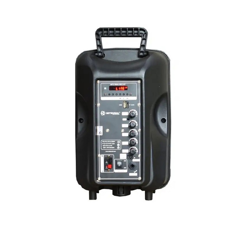 Loa kéo di động Mitsunal T801, công suất 190W, kèm 2 micro