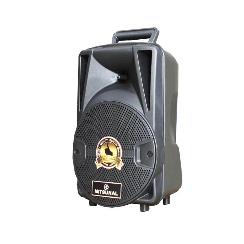 Loa kéo di động Mitsunal T801, công suất 190W, kèm 2 micro