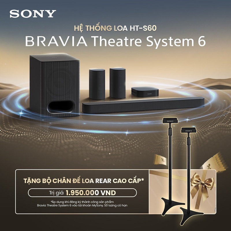 Loa soundbar Sony BRAVIA Theatre System 6 (HT-S60)