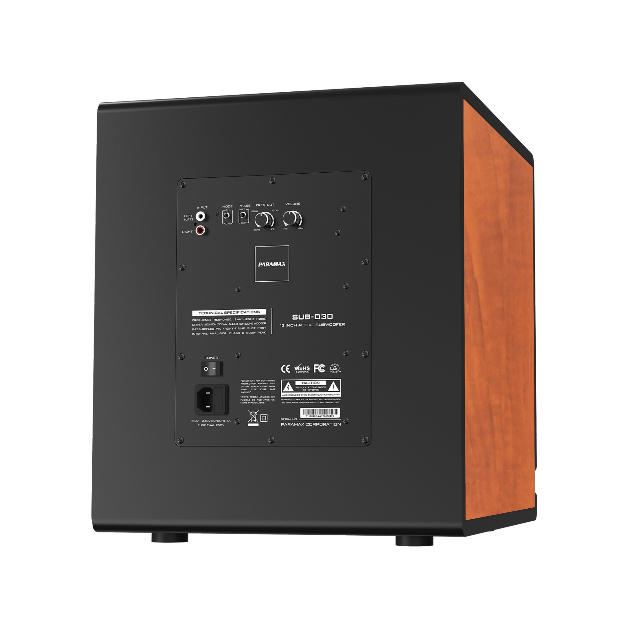 Loa Sub Paramax SUB-D30