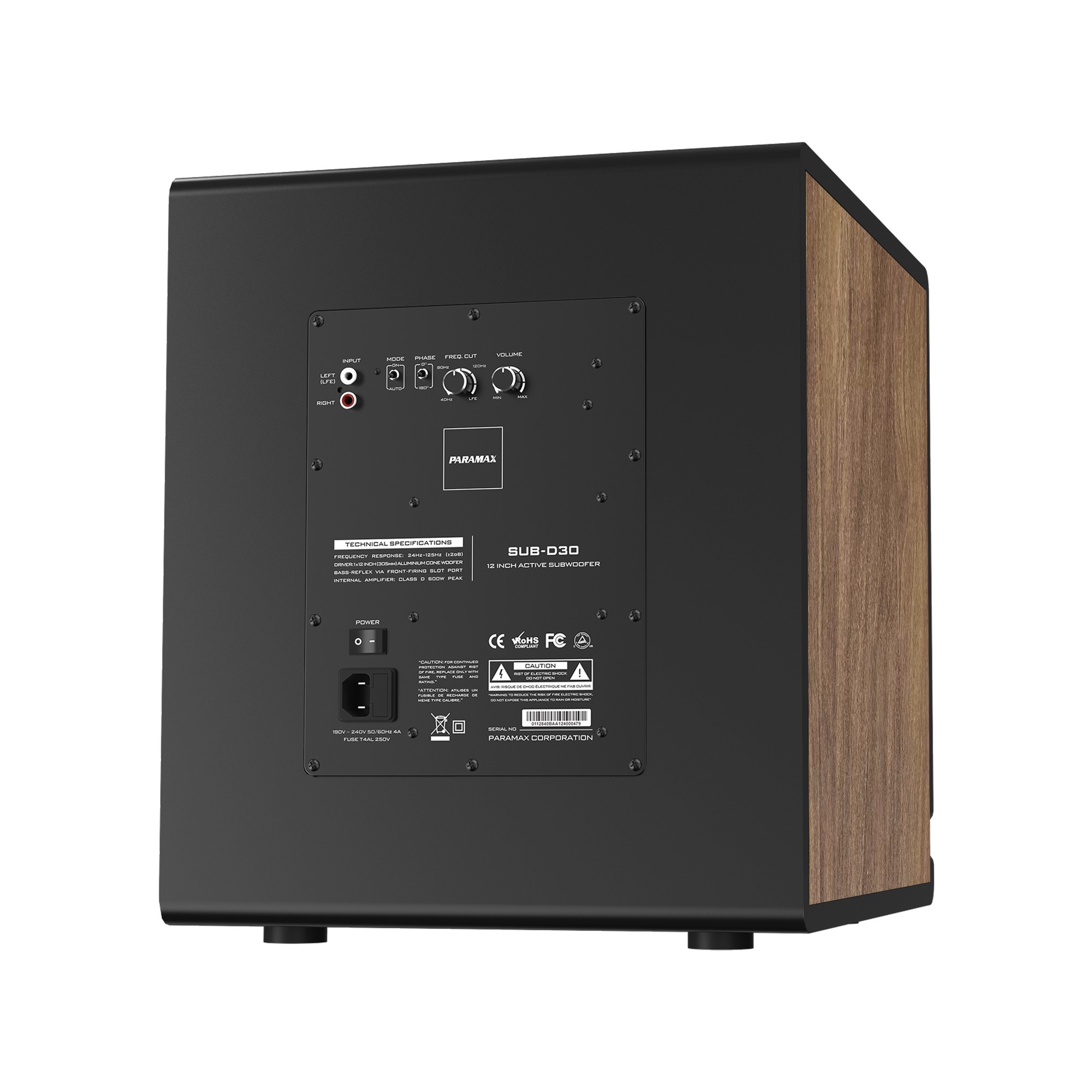 Loa Sub Paramax SUB-D30