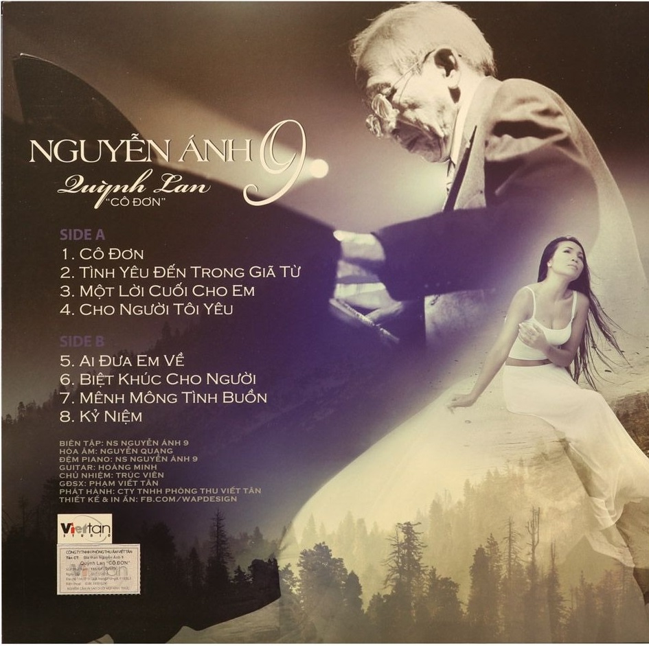 Đĩa than Nguyễn Ánh 9, Quỳnh Lan - Cô Đơn