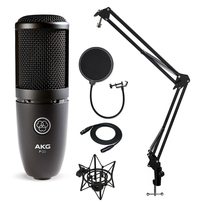 Micro thu âm condenser AKG P120