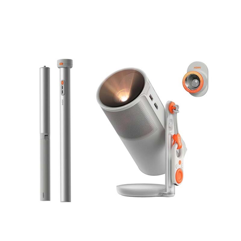 Combo máy chiếu Xgimi Mogo 4 Laser + PowerBase Stand