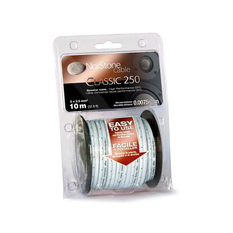 Dây loa Norstone - Classic White 250 Speaker Cable