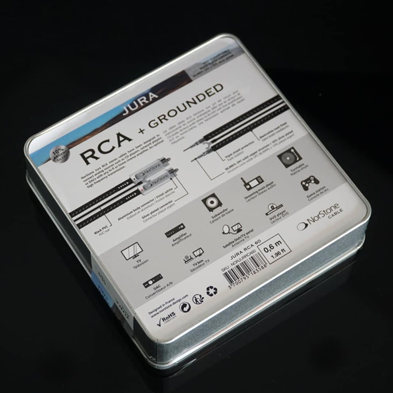 NORSTONE - JURA CABLE RCA (+GROUND WIRE)