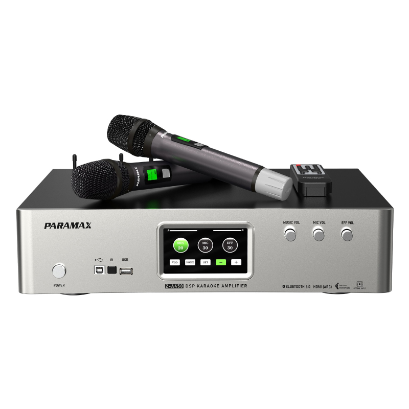 Dàn karaoke WP02 (loa Wharfedale WH12 NEO + loa P'Sound Sub-3030 + amply Paramax Z-A450)