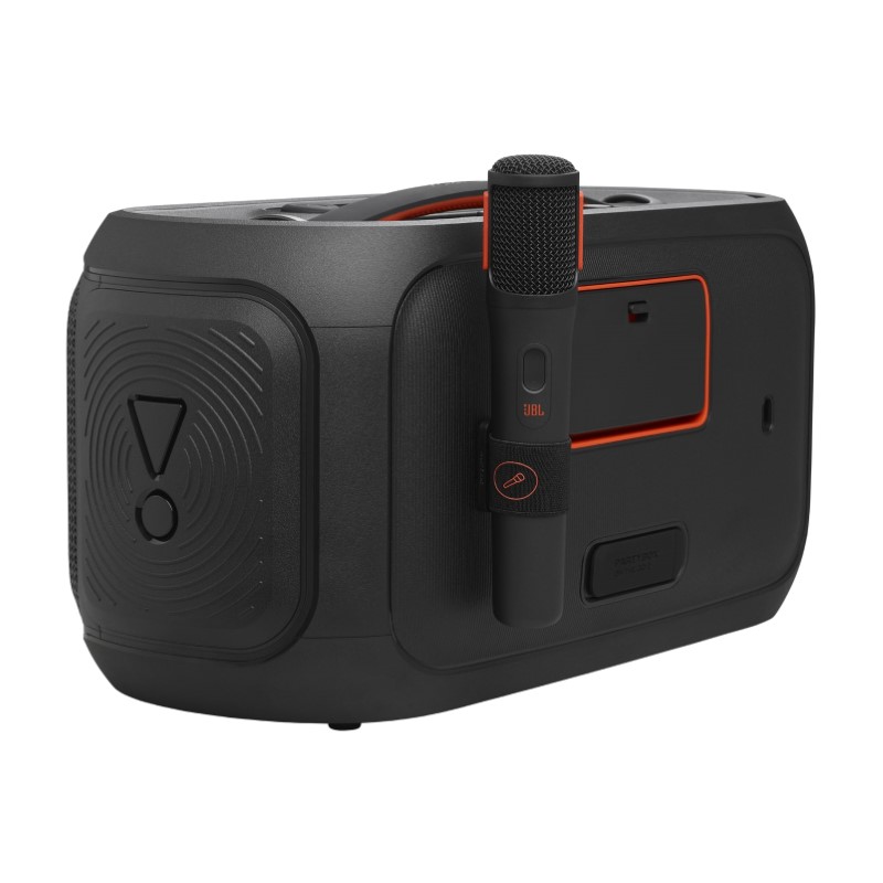 Loa JBL Partybox On-The-Go 2 kèm 2 micro, pin 15 giờ, công suất 100W