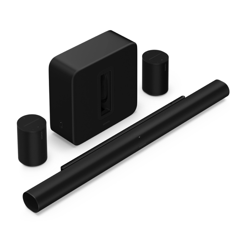 Combo loa soundbar Sonos Arc Ultra + Sub 4 + 2x Era 100